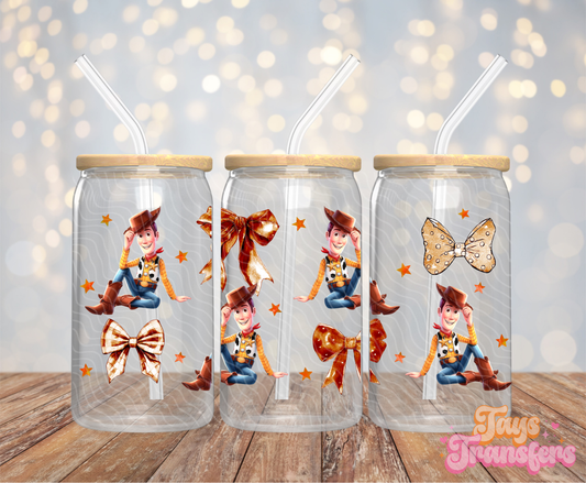 Woody Bows - 16OZ UV DTF Wrap