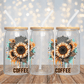 Sunflower Coffee - 16OZ UV DTF Wrap