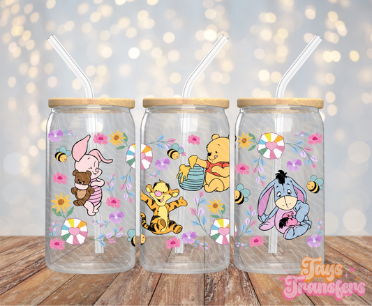 Baby Bear & Friends - 16OZ UV DTF Wrap