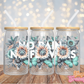 No Rain No Flowers - 16OZ UV DTF Wrap