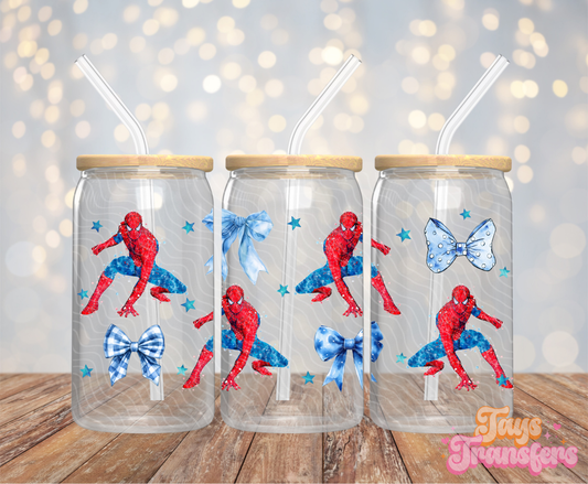 Spider Bows - 16OZ UV DTF Wrap