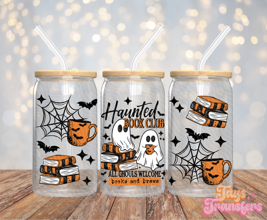 Haunted Book Club - 16OZ UV DTF Wrap