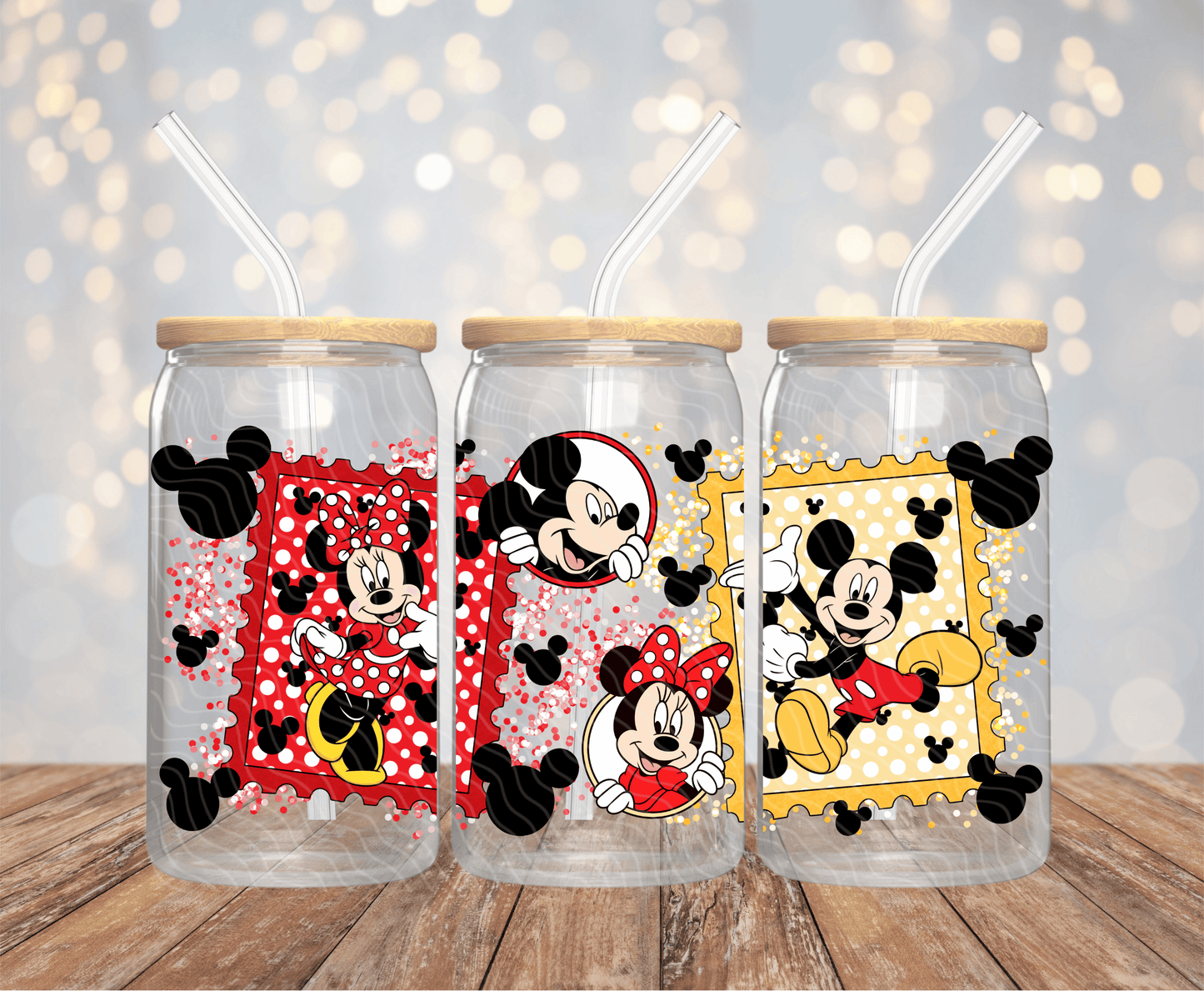 Mouse - 16OZ UV DTF Wrap