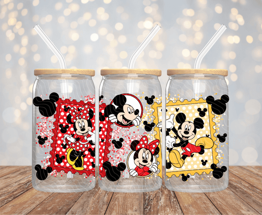 Mouse - 16OZ UV DTF Wrap