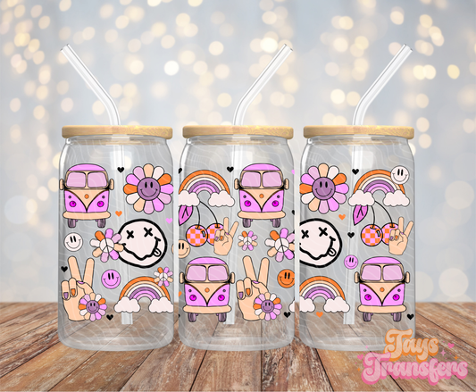 Hippie - 16OZ UV DTF Wrap