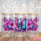Half Skull/Butterfly - 16OZ UV DTF Wrap