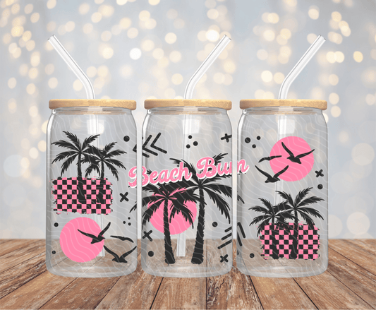 Beach Bum - 16OZ UV DTF Wrap