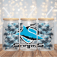 Sharks - 16OZ UV DTF Wrap