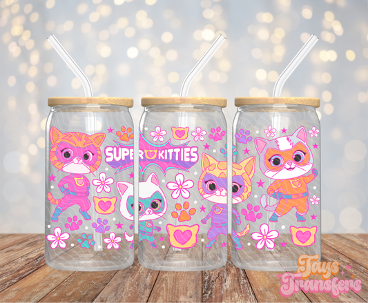 Super Kitties - 16OZ UV DTF Wrap