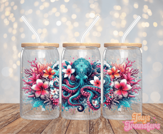 Octopus - 16OZ UV DTF Wrap