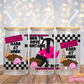 Born To Move Mountains Pink - 16OZ UV DTF Wrap