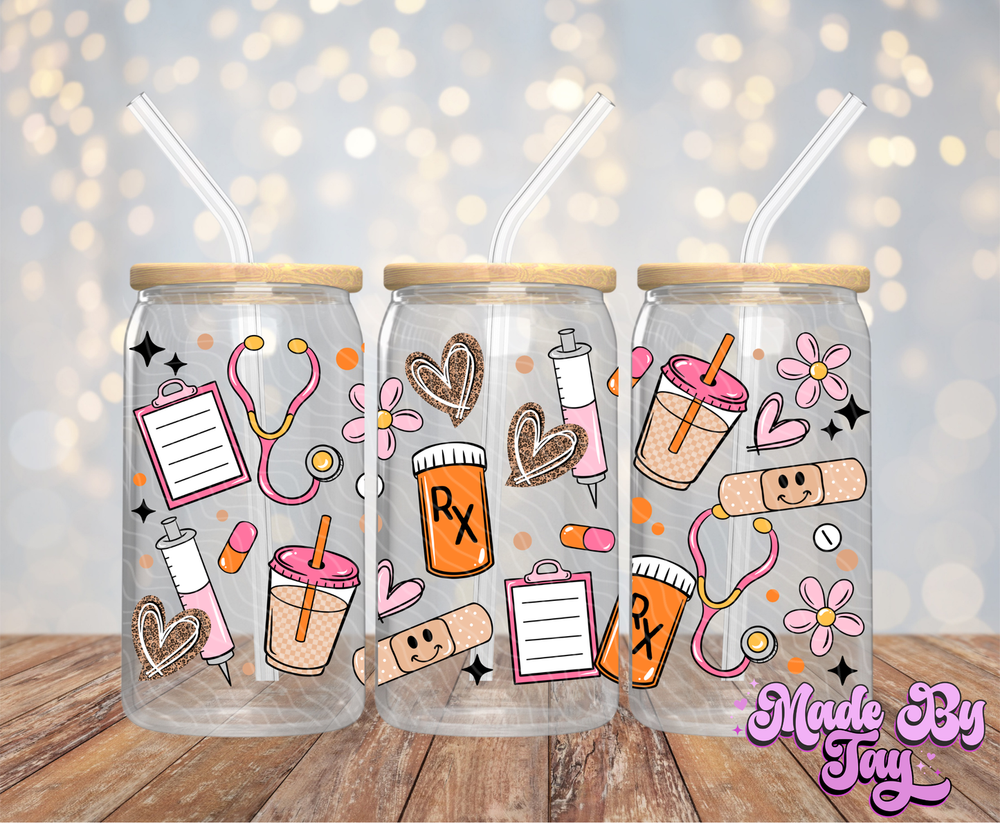 Nurse Things - 16OZ UV DTF Wrap