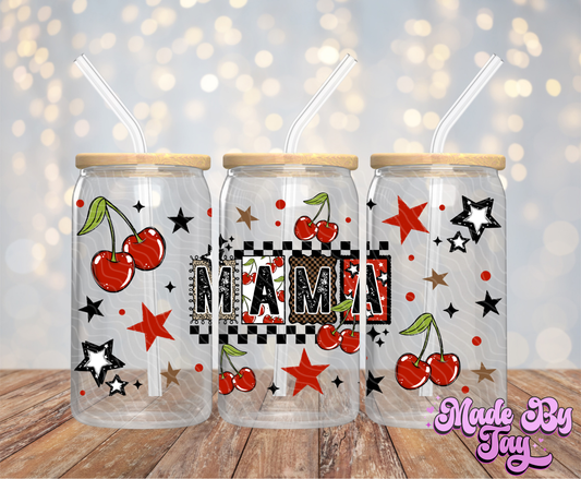 Cherry Mama - 16OZ UV DTF Wrap
