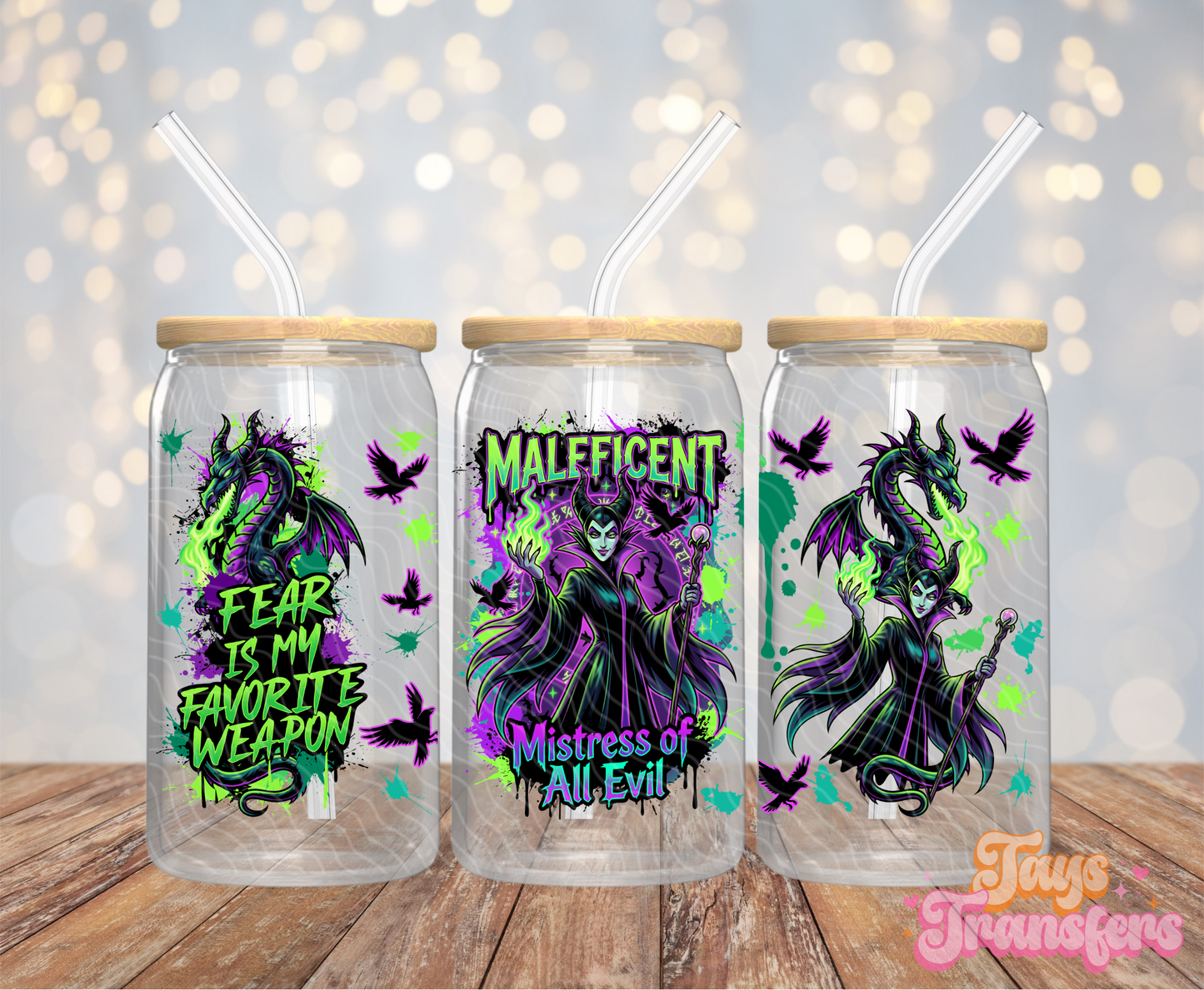 Mal - 16OZ UV DTF Wrap