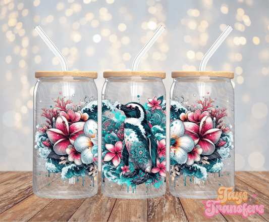 Penguin - 16OZ UV DTF Wrap