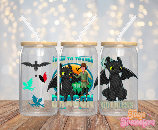Toothless - 16OZ UV DTF Wrap