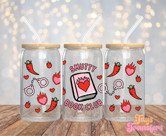 Smutty Book Club - 16OZ UV DTF Wrap