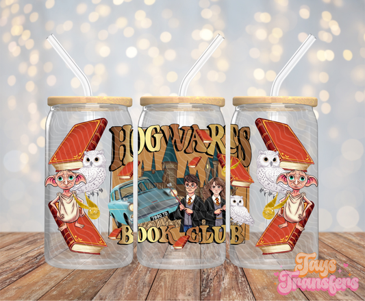 Hog_arts Book Club - 16OZ UV DTF Wrap