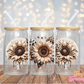 Boho Sunflower - 16OZ UV DTF Wrap