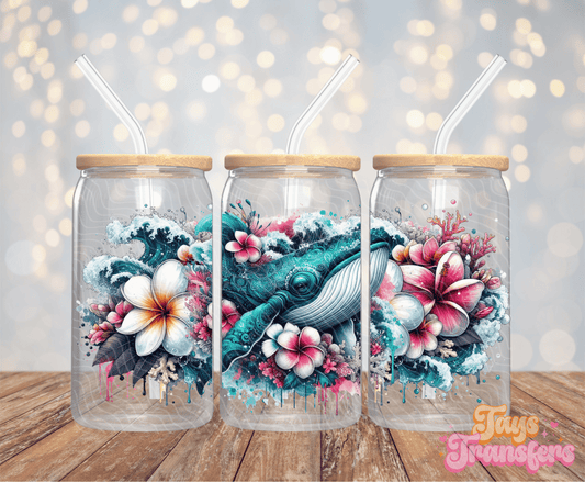 Whale - 16OZ UV DTF Wrap