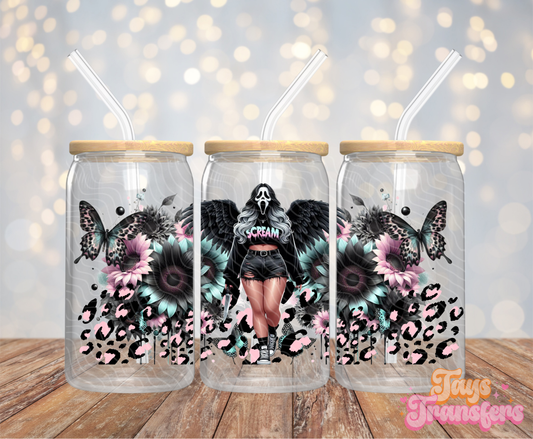 Scream Girl - 16OZ UV DTF Wrap