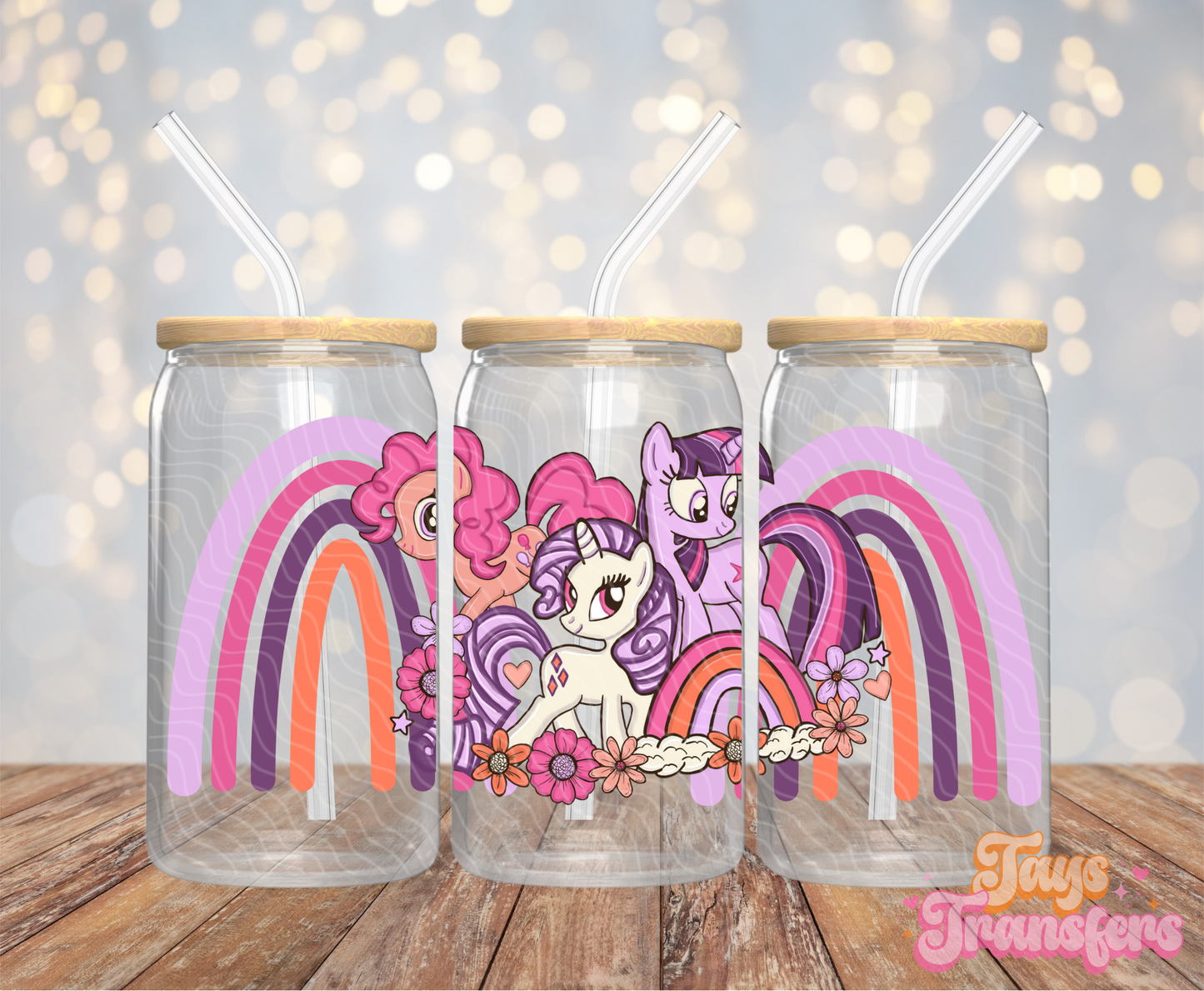 Pony - 16OZ UV DTF Wrap