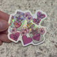 Thousand Boy Kisses - Holographic Sticker