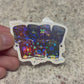 HP - Holographic Sticker