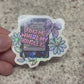 Find Me Where My Kindle Is - Holographic Sticker